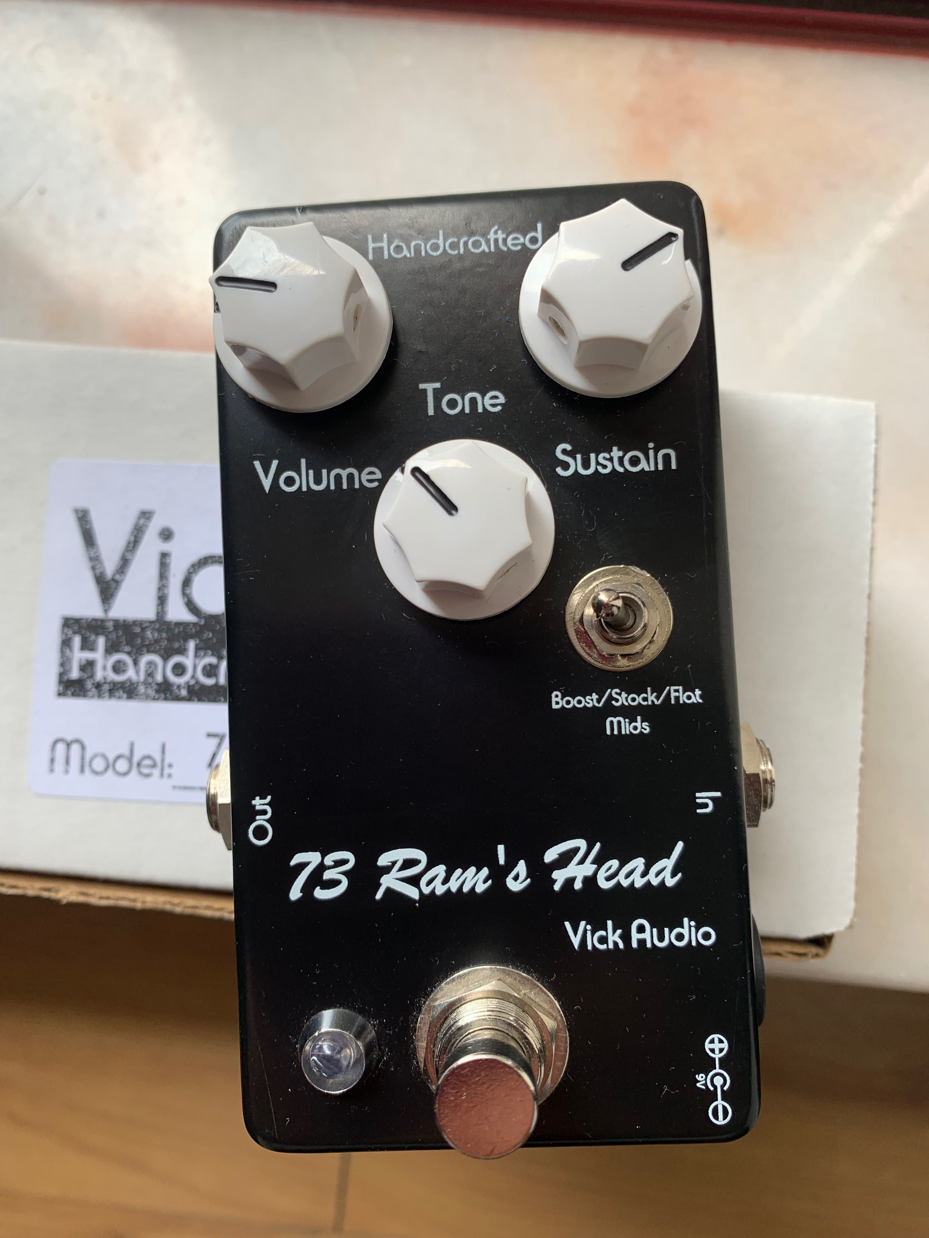 Pedal Fuzz Vick Audio 73 Ram’s Head