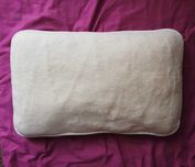 poduszka wełniana Woolmark 0002PL03W 100% wełna 37x56cm stan bdb
