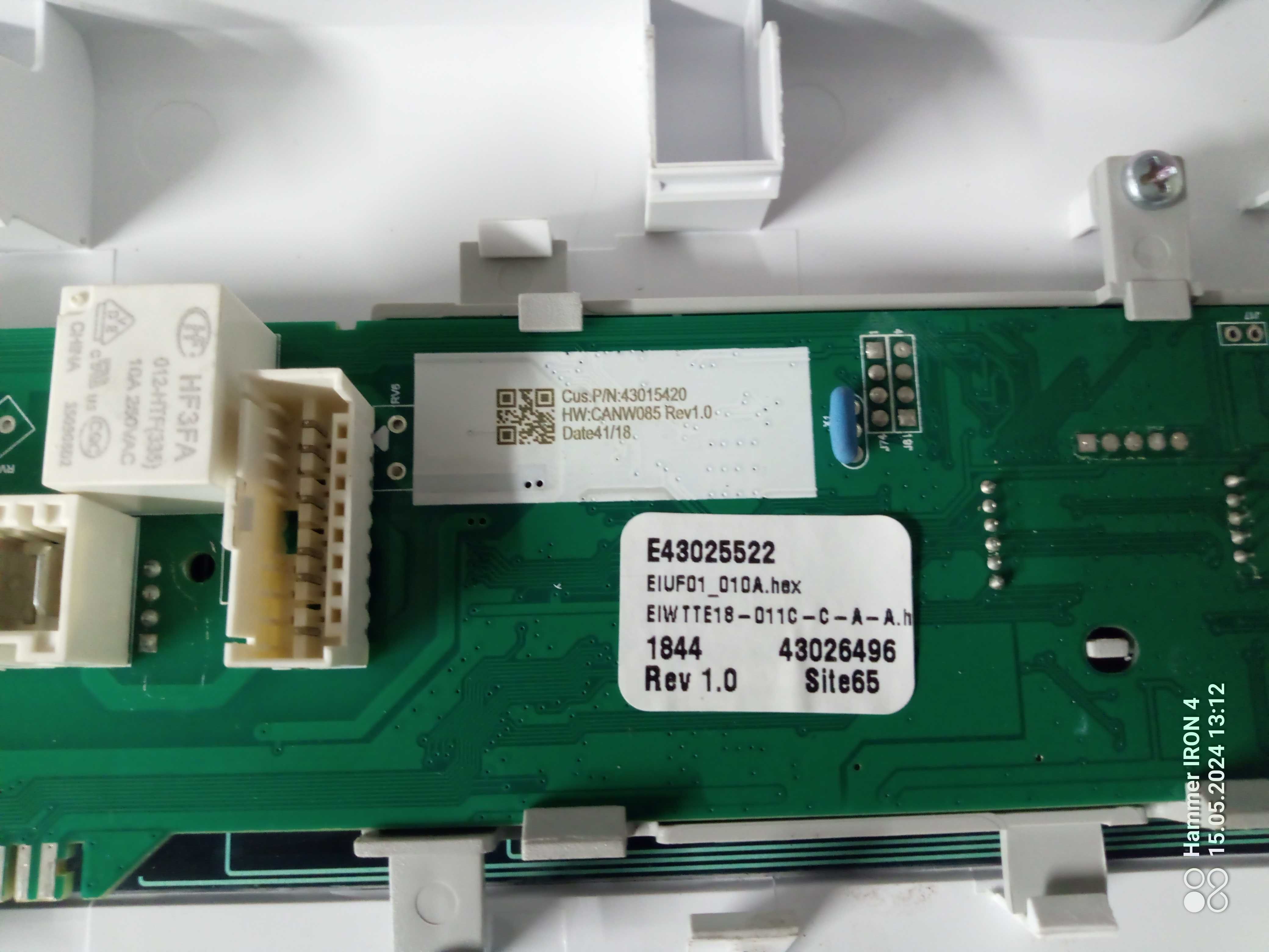 moduł programator do pralki Candy Vita cvstg372dm-s