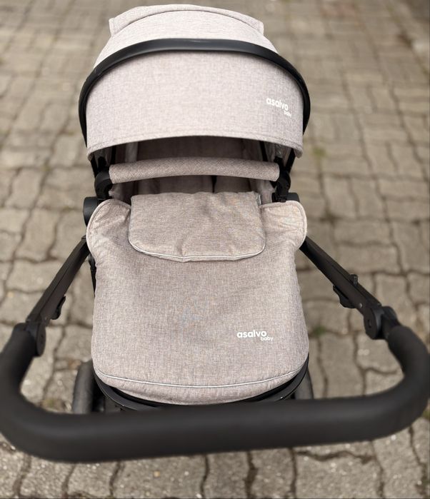 Trio Carrinho bebe aSalvo bege