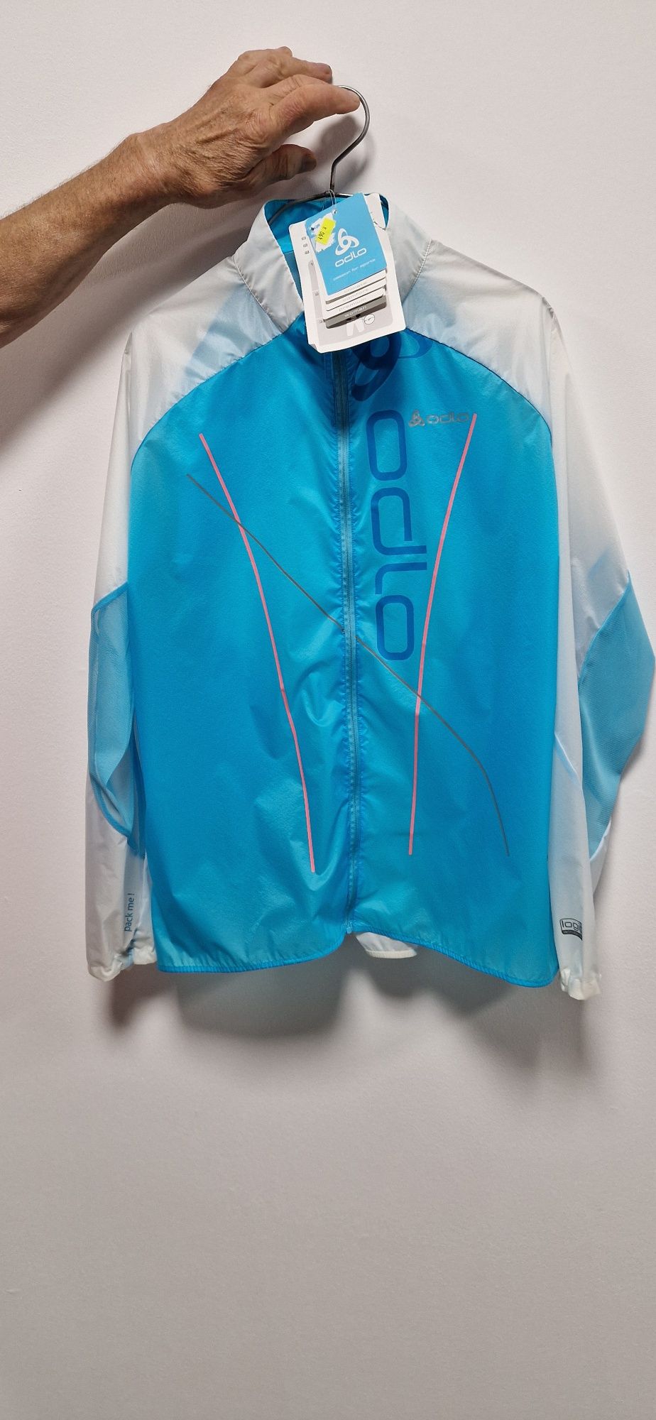 ODLO kurtka przeciwwiatrowa bieganie rower  XL nowa