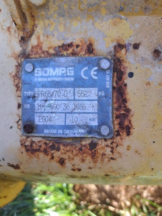 Zagęszczarka gruntu BOmag BPR65/70 D