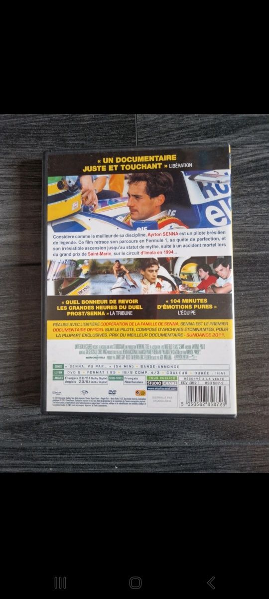 Dvd Ayrton Senna "Sem medo, sem limite, sem iguais"