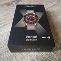 Nowy smartwatch Maxcom FW48 Vanad gold satin