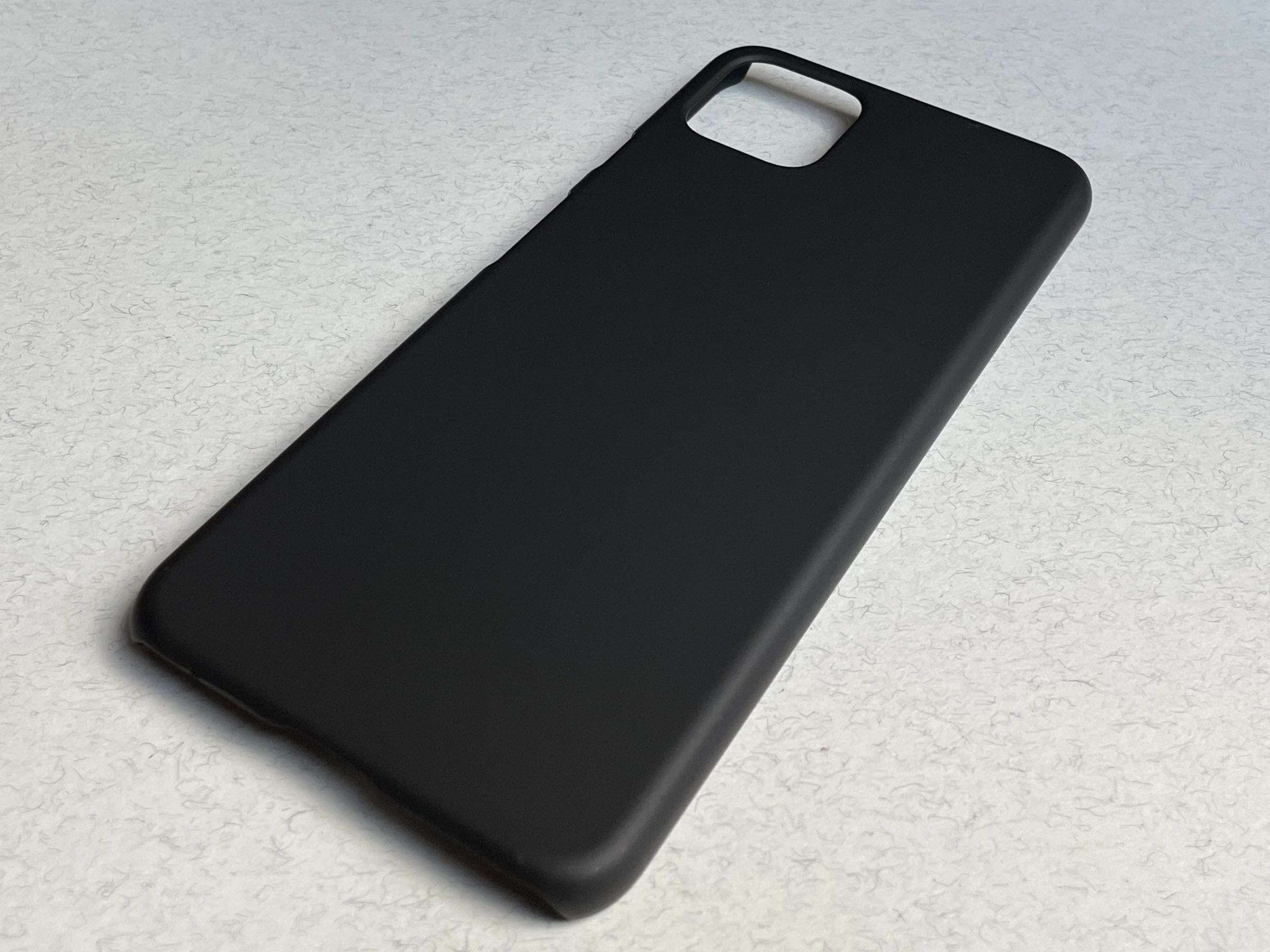 Google Pixel 4 XL чохол матовий пластик чорний тонкий BLACK чехол