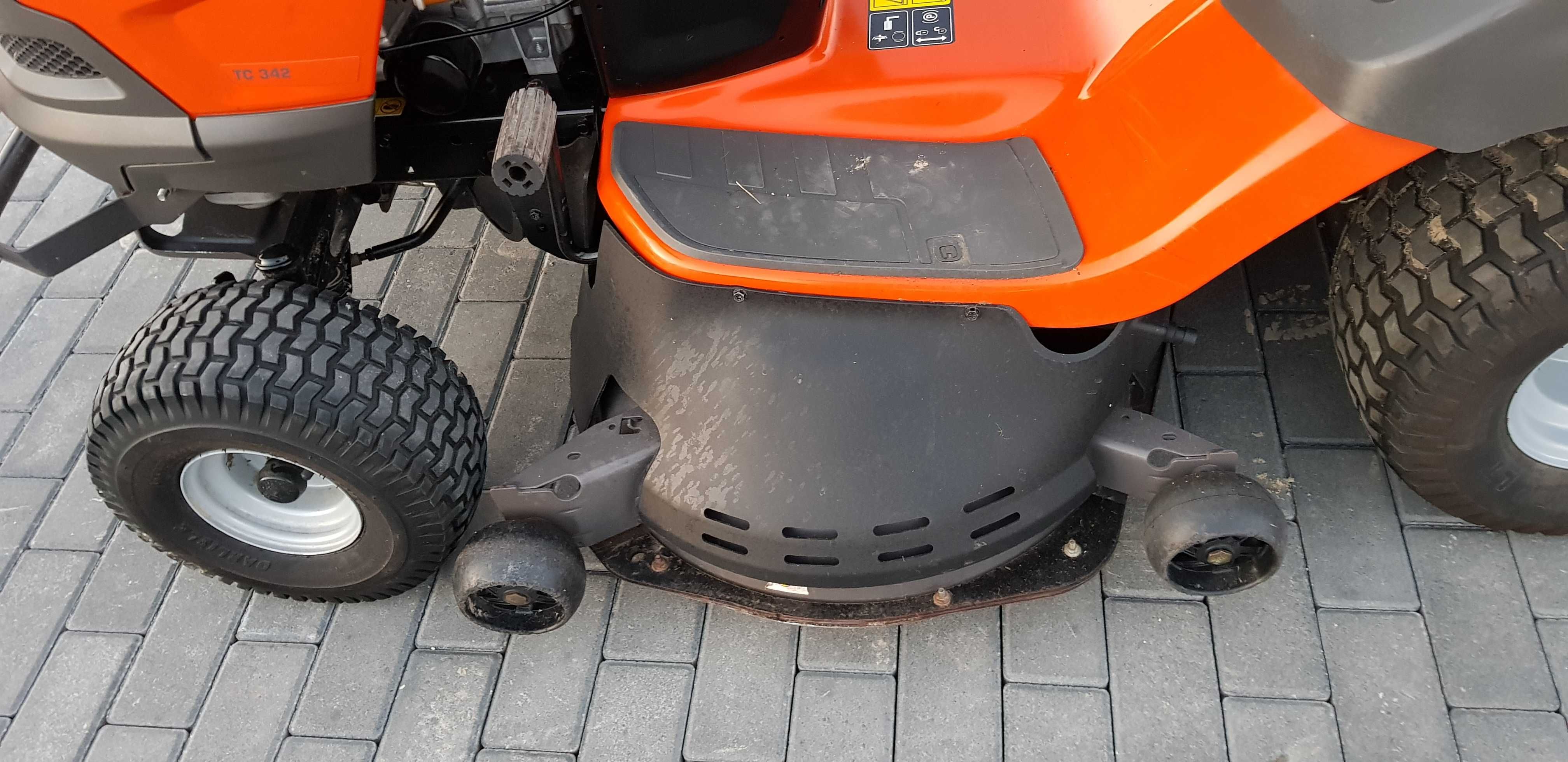 Traktorek Kosiarka Husqvarna TC 342 Pompa Super Stan Pług