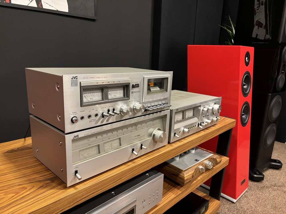 Zestaw audio JVC - JA-S55 , KD-10 , JT-V22
