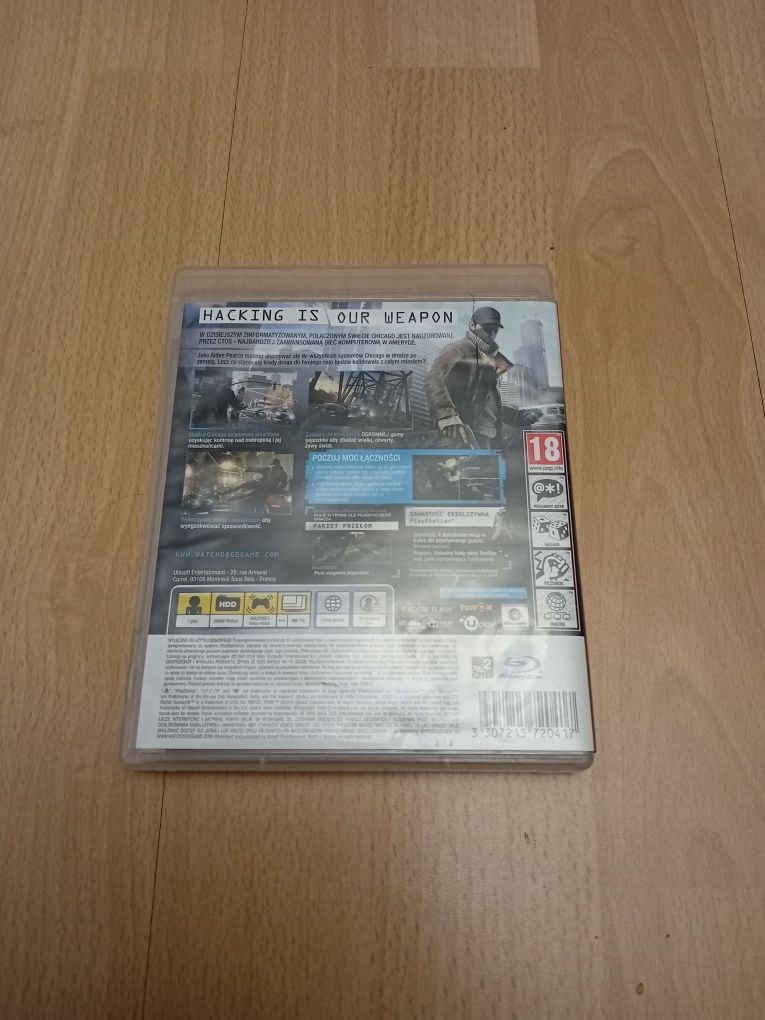 Gra watch dogs ps3