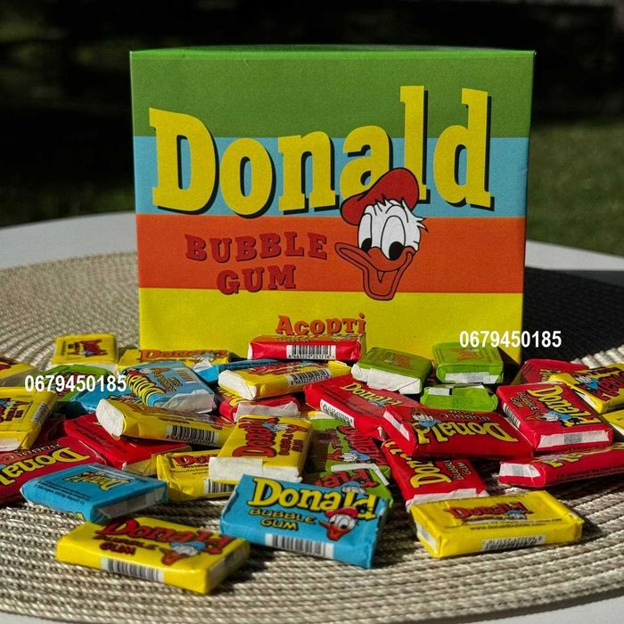 Жвачка дональд donald 100 шт Ассорти