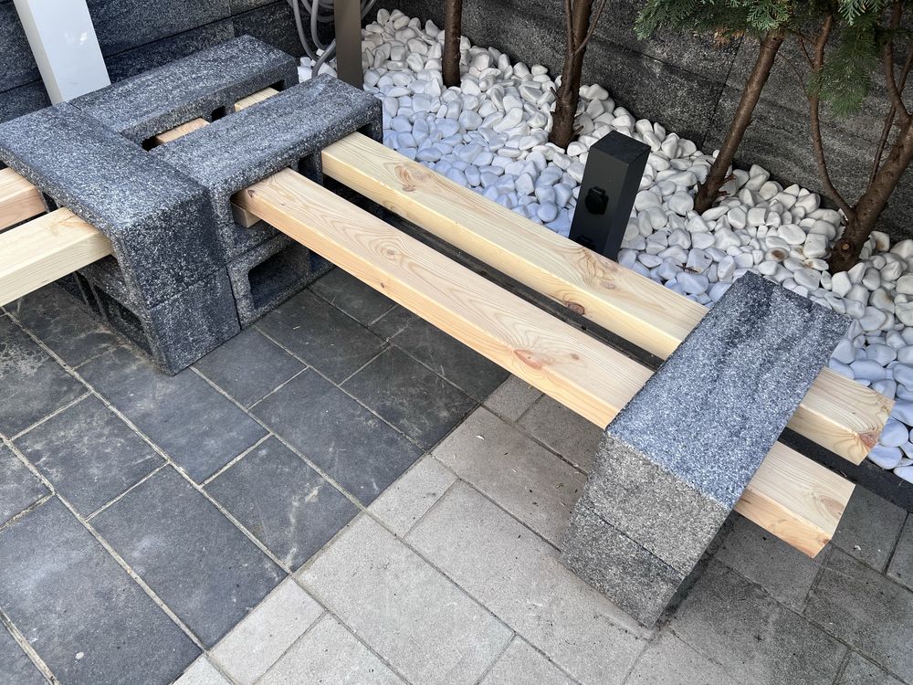 PILNE Bloczki Joniec onyx 11 szt., nowe