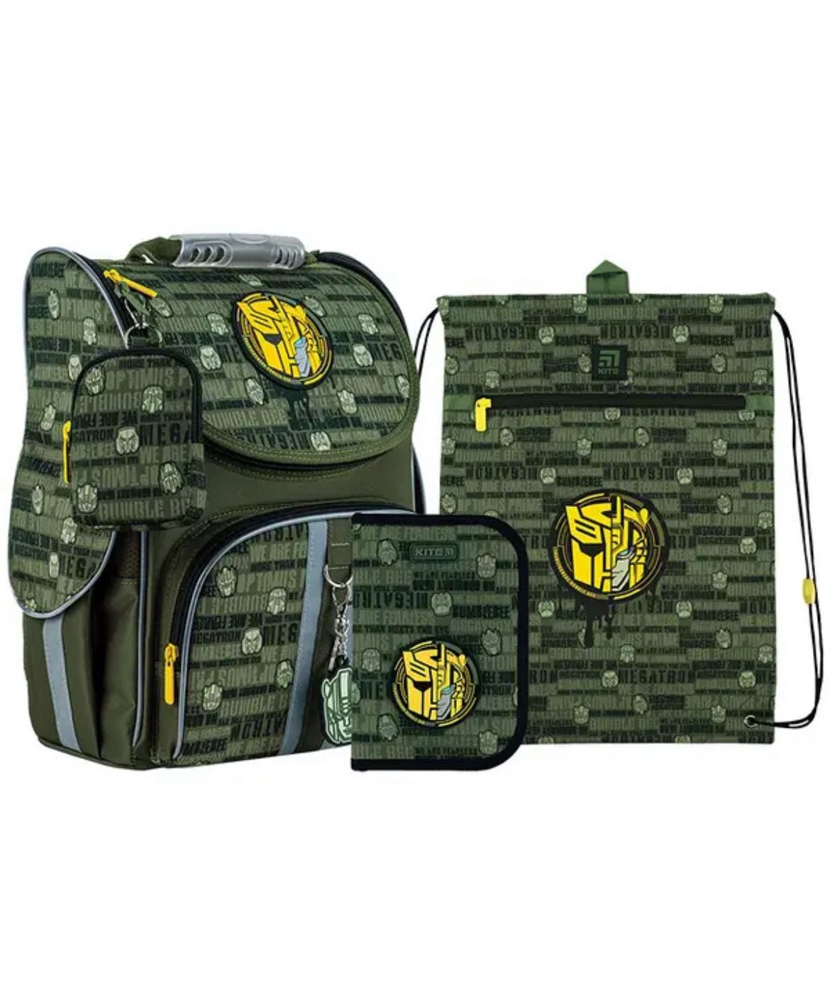 Набір Kite рюкзак пенал сумка для взуття SET_K25-555S шкільний