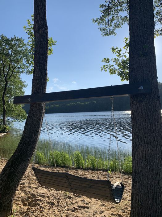 Przystań Zajezierze dom Kaszuby sauna bania z jacuzzi /priv plaża