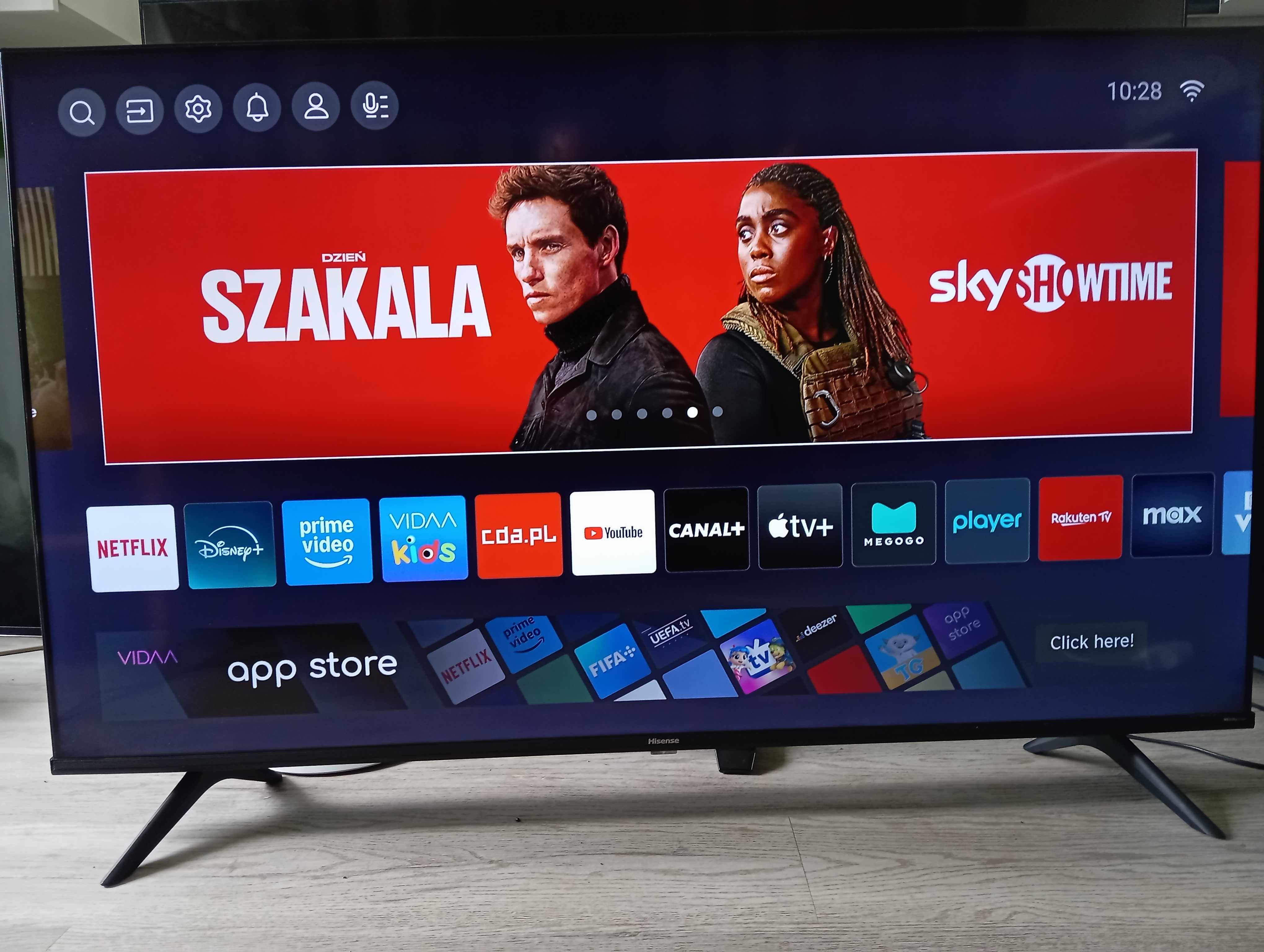 TV-50CALI-HISENSE-50A6G-4K-HDR10-Wi-Fi-Bluetooth-DVB-T2/HEVC- HDR10
