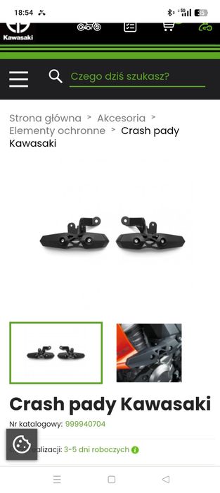 Crash Pad Kawasaki versys 1000 od 2019 - 2025