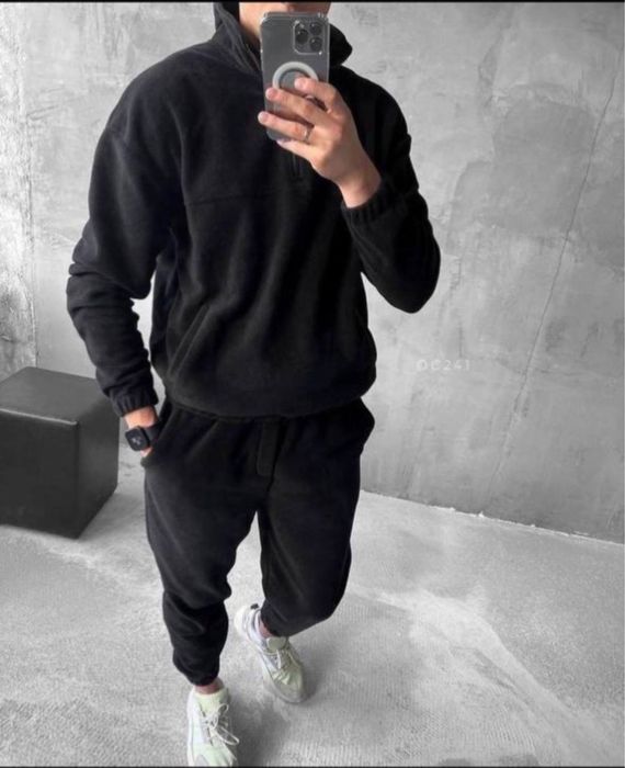 Чоловічий костюм флісовий теплий