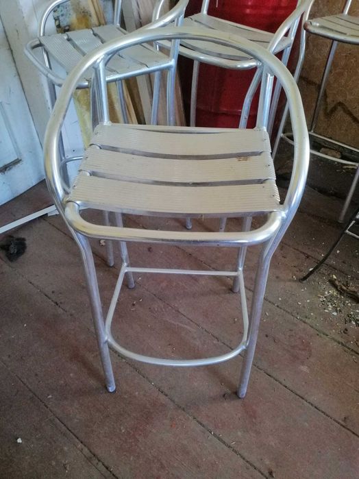 Kszesla aluminiowe barowe