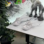 Дитячі кросівки шкіряні Air Jordan 1 18.5 розмір 845