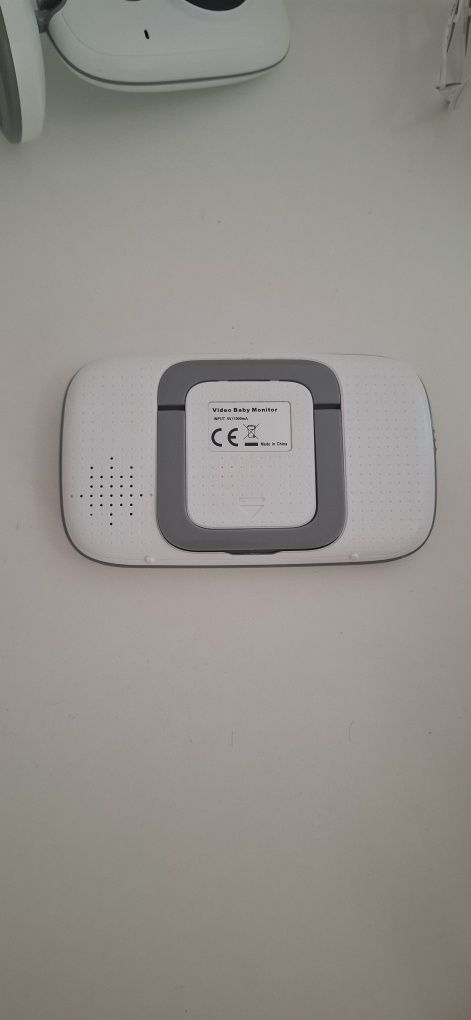 Monitor de bebe com musica e microfone, camera de infra vermelho,