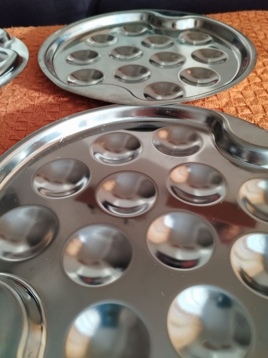 4 pratos de escargot