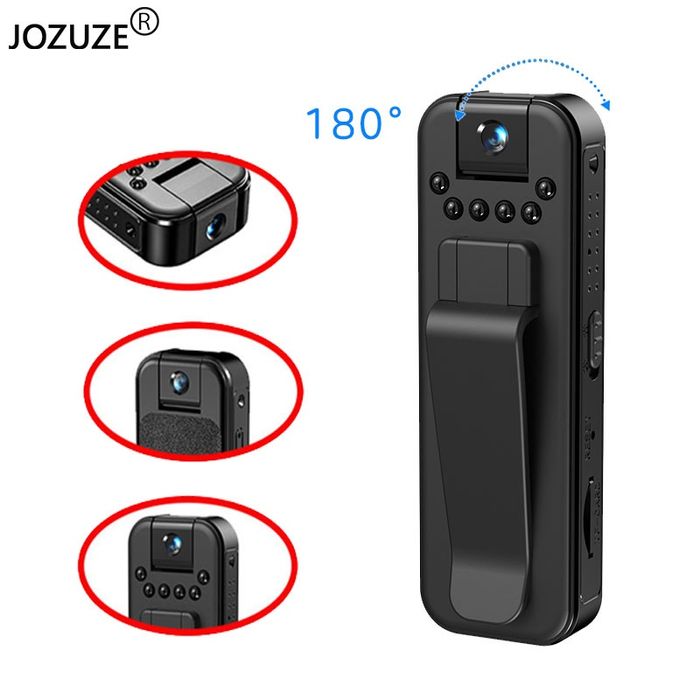 Mini Kamera [ JOZUZE L7 HD 1080p ] Kamerka Nasobna BodyCam Dyktafon
