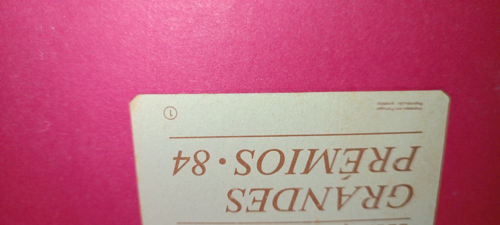 Antiga Coleção calendários de bolso cartazes da fórmula 1
