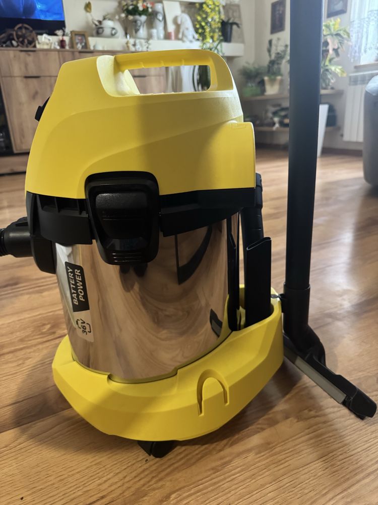 Odkurzacz karcher WD 3 Battery Premium wraz z baterią i ładowarką