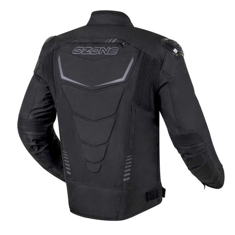 Motocyklowa Kurtka Tekstylna Ozone Pulse Black 3XL