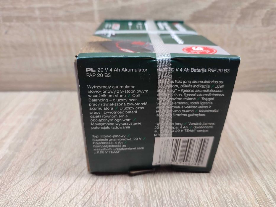 Akumulator Parkside PAP 20 B3 20V 4Ah