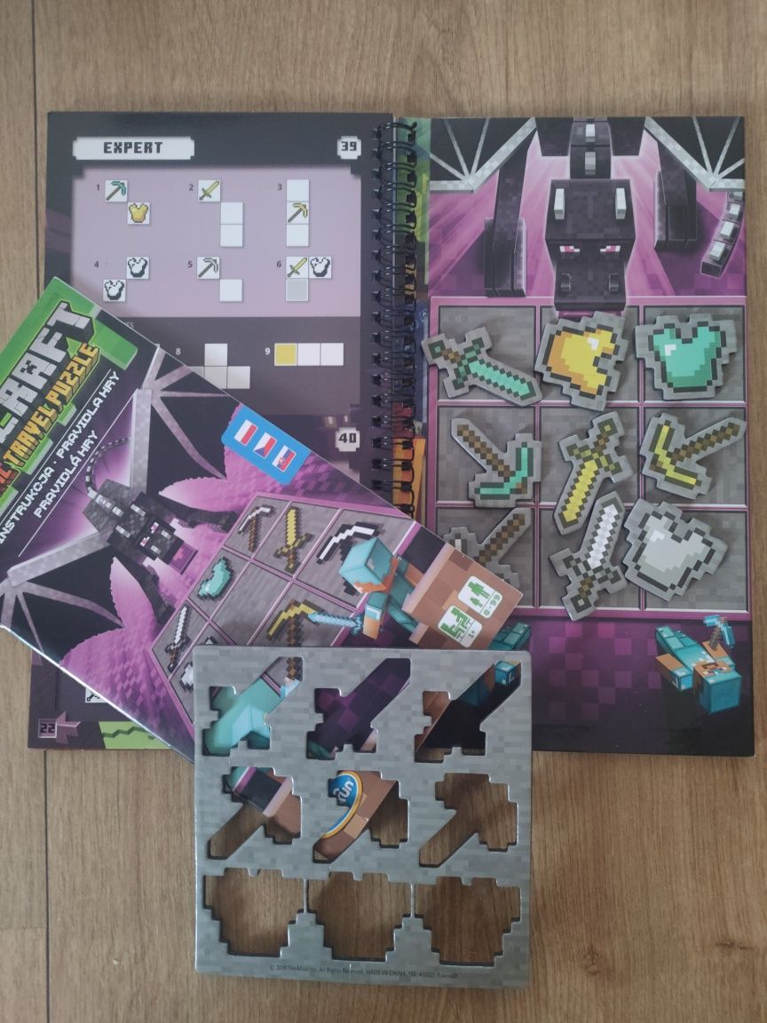 Gra Minecraft Magnetic Travel Puzzle