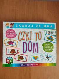 Gra edukacyjna Czyj to dom