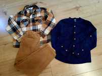 Koszula x2 plus spodnie H&M