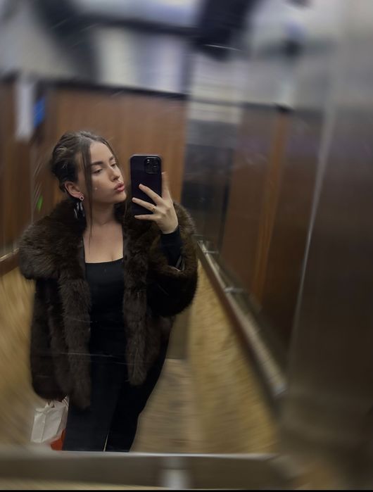 Шуба під НОРКУ (натуральна кісточка)