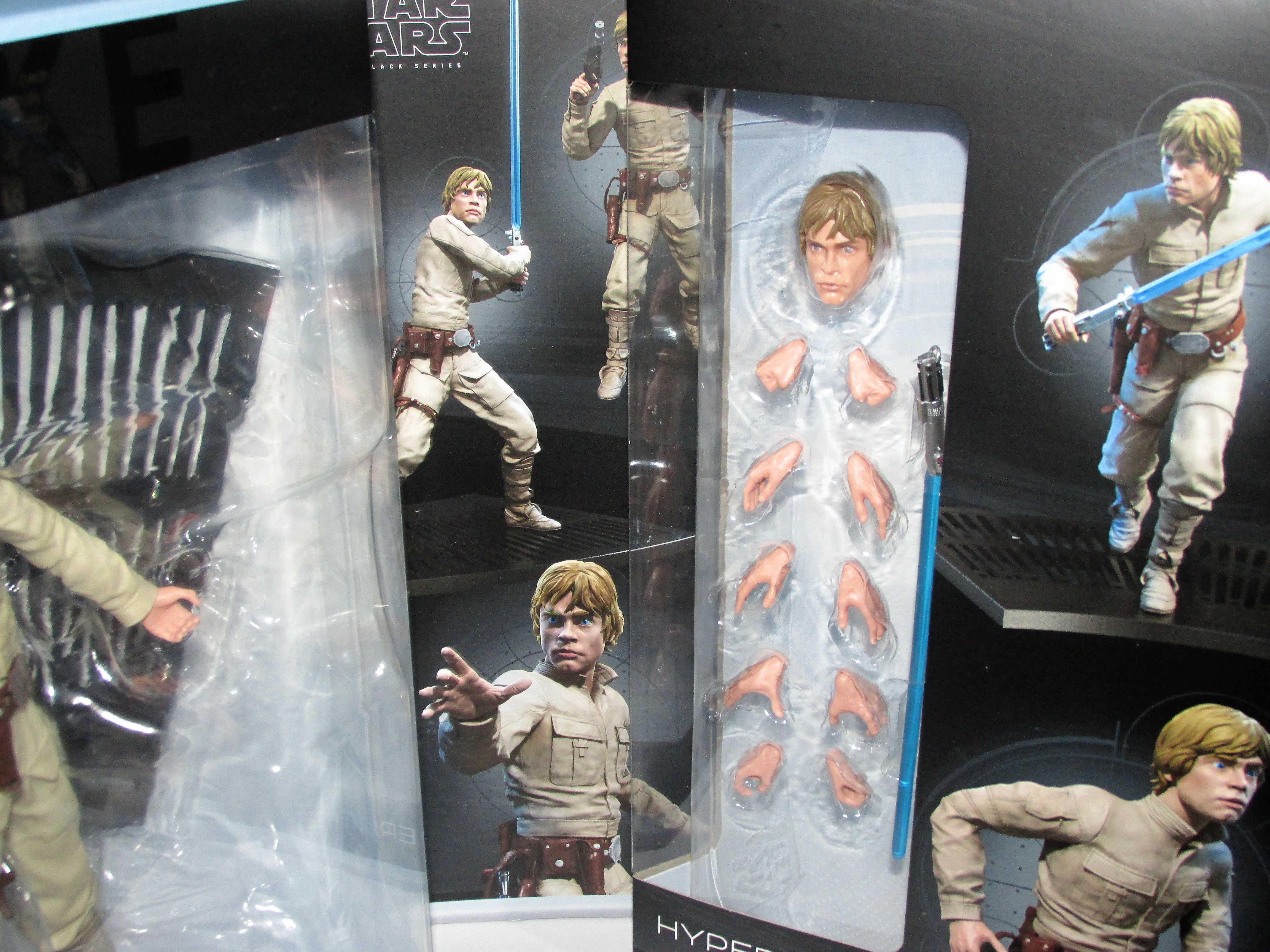 Starwars The Black Series Luke Skywalker HYPERREAL Novo e Selado