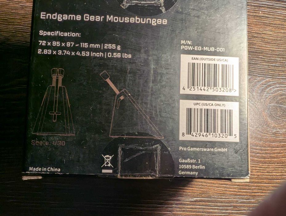 Тримач для мишки Еndgame Пear mb1 mouse bungee