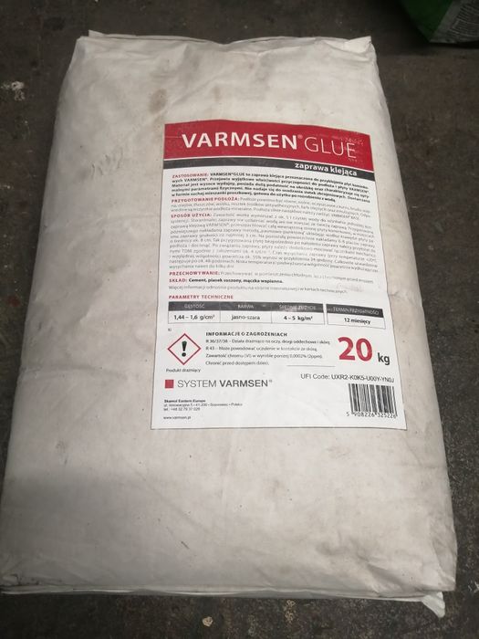 Varmsen zaprawa kolejowa do płyt kominowych