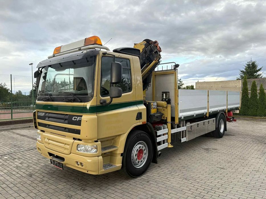 DAF CF 75.310 HDS PALFINGER PK 18002 EH PILOT 14,70 m - 860 kg  Winda, centralne smarowanie, dźwig tylko 991 mth