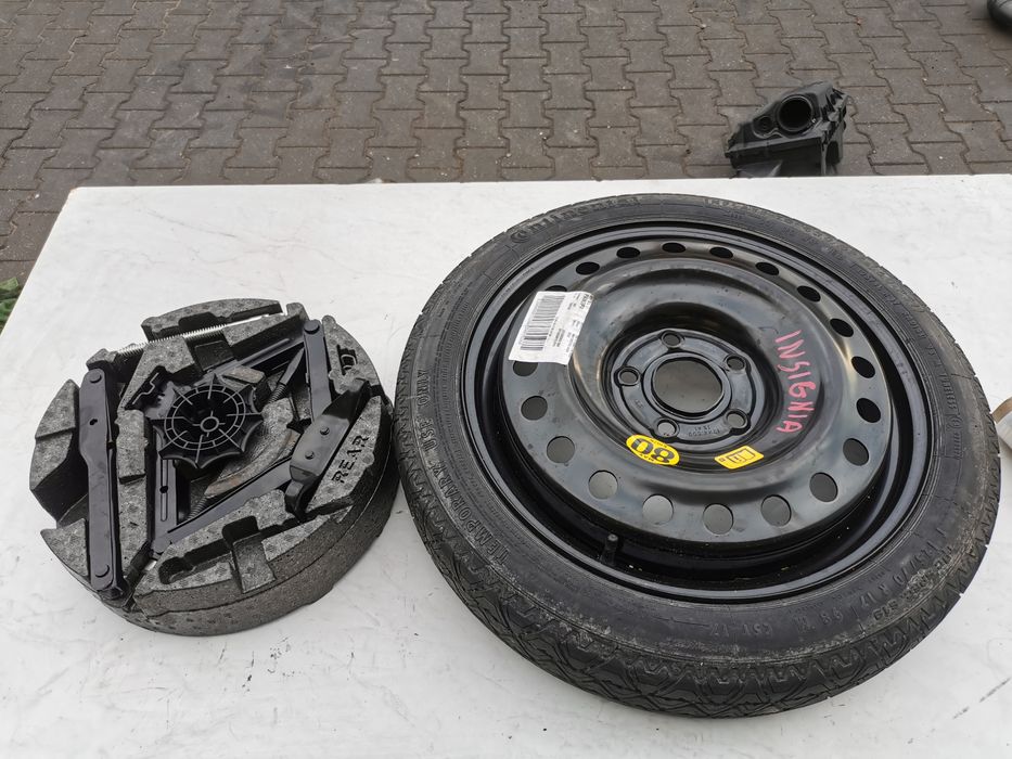 Opel insignia a koło dojazdowe