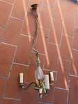 Candeeiro vintage em bronze