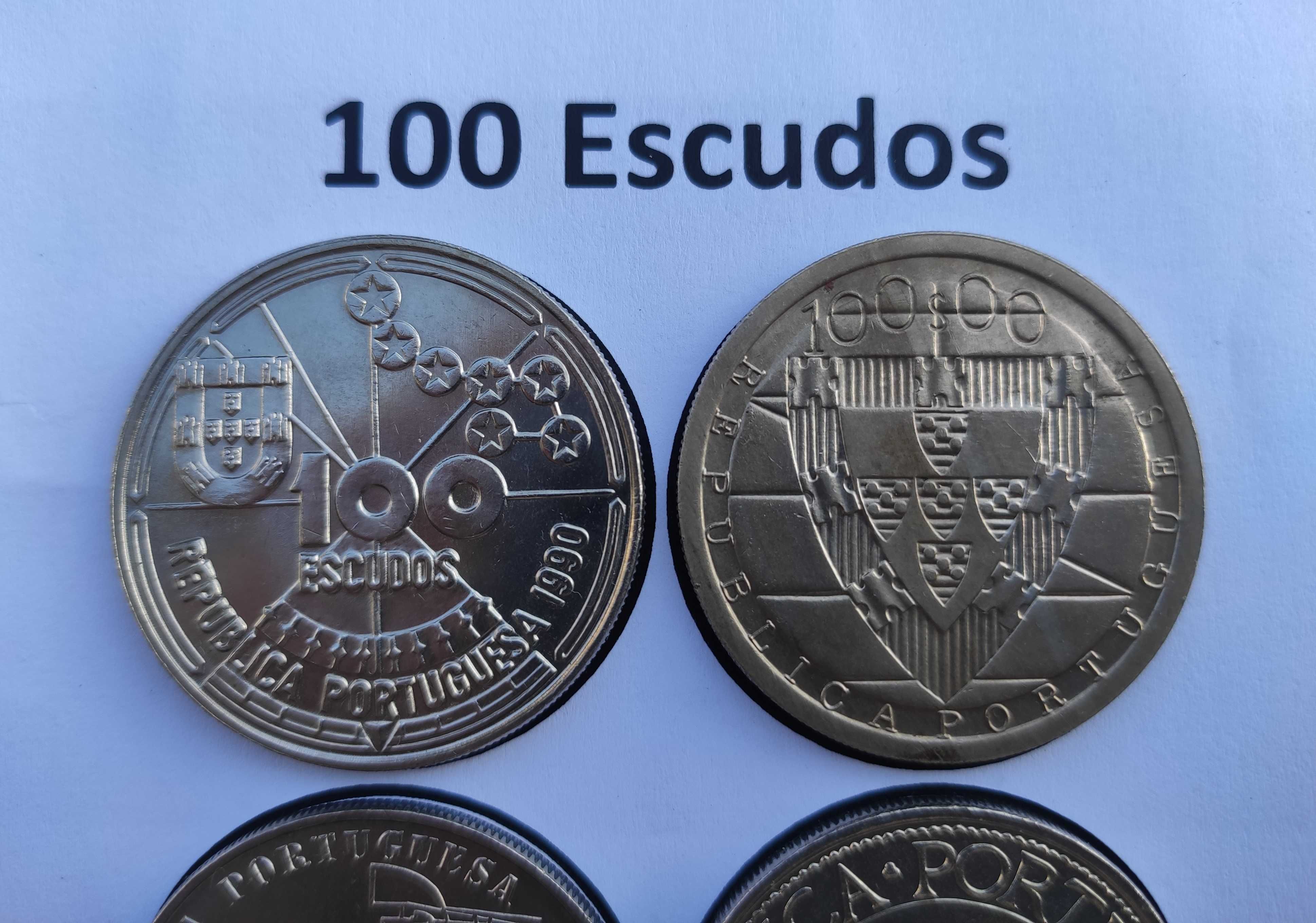 4 moedas de 100 Escudos – Várias (nº9)