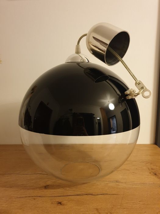 Żyrandol kula szklana