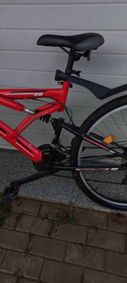 Bicicleta Team Vermelha