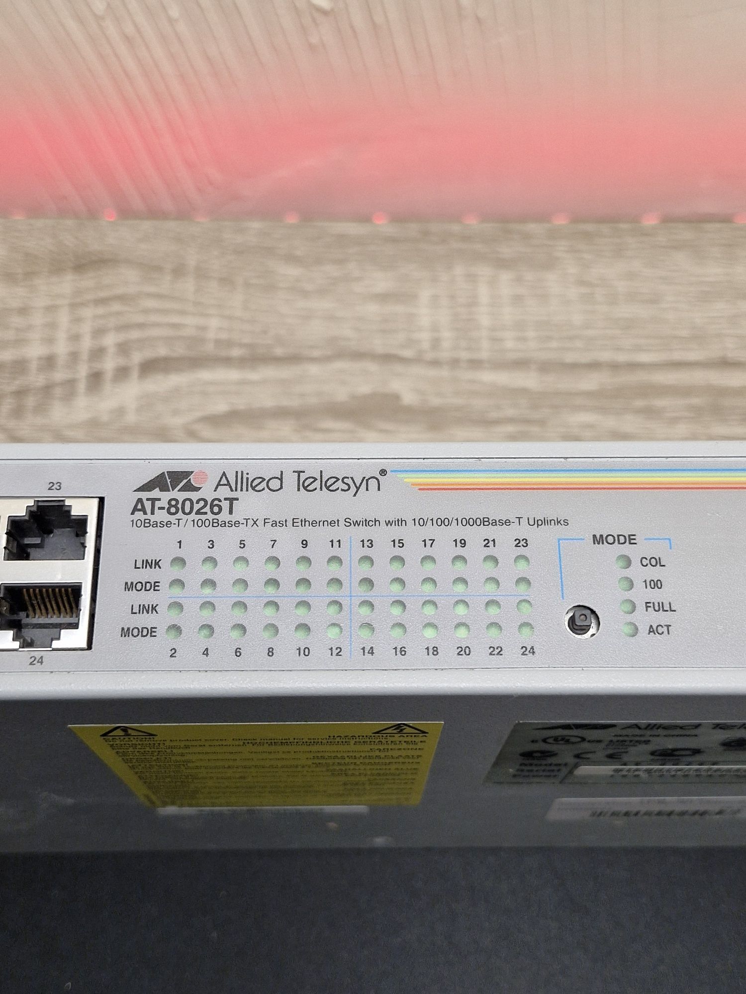 Коммутатор Allied Telesyn AT-8026T