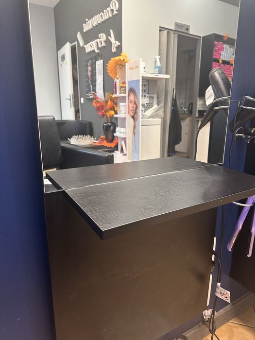 Konsola fryzjerska czarna