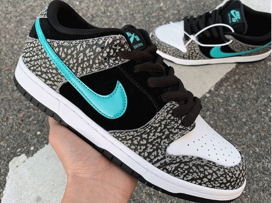 Кросівки Nike SB Dunk Low Atmos Elephant Найк Данки сб про элефант