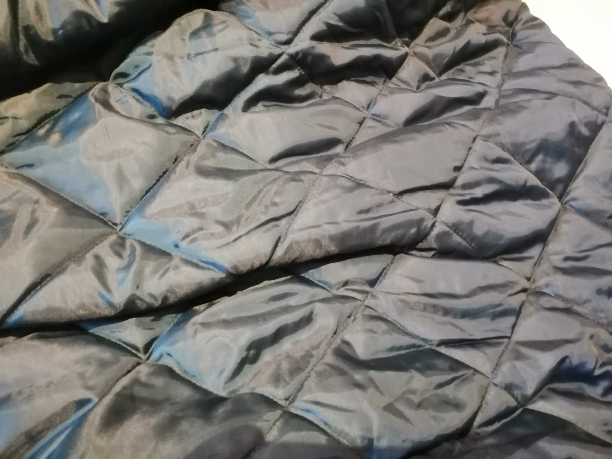Kurtka męska Parka Snorkel Navy ciepła prawie nowa