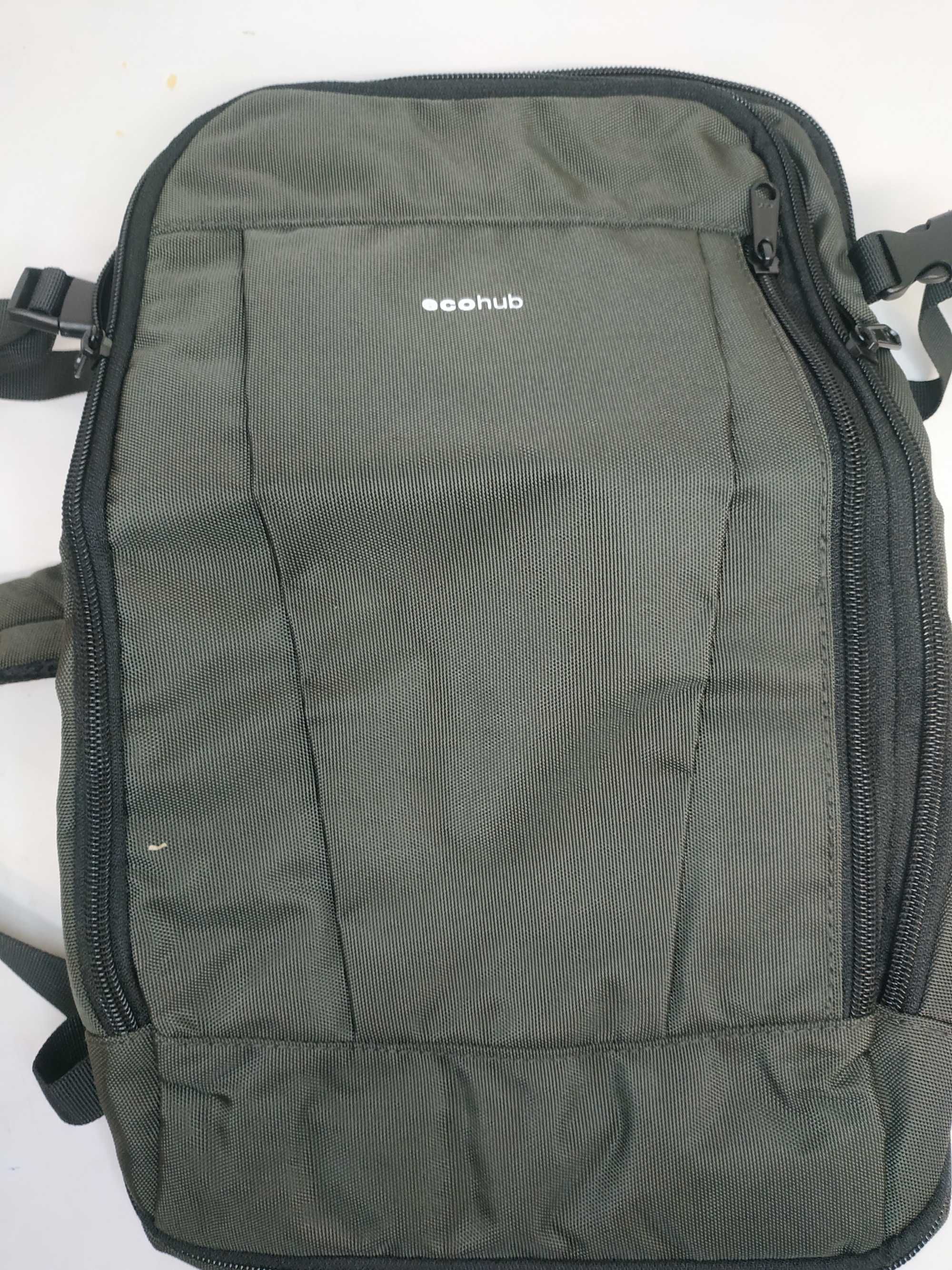ECOHUB plecak podręczny kabinowy RYANAIR 20 L, 40x20x25cm SZARY
