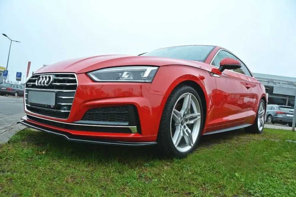 Сплиттер Audi A5 B9 S-line / Audi S5 F5 тюнинг губа юбка обвес