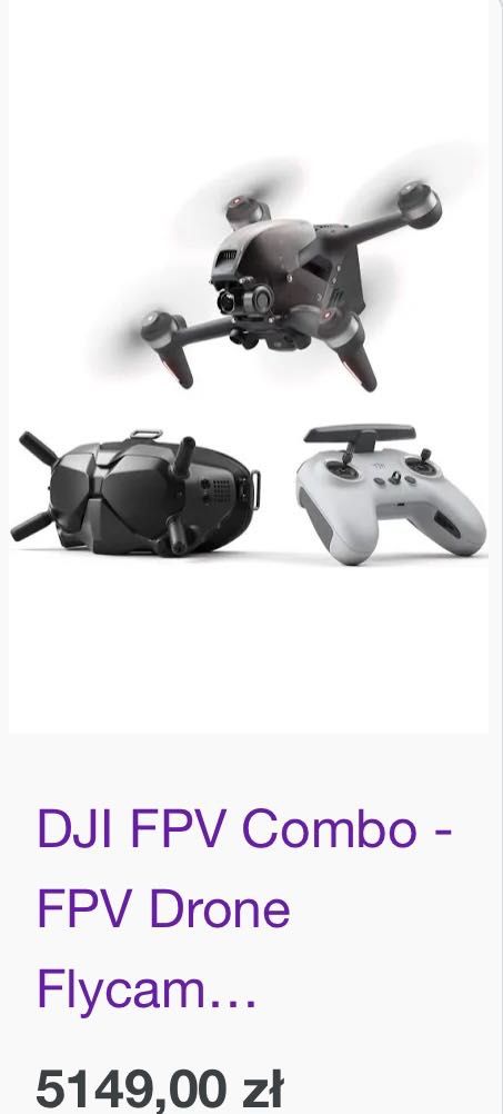 Sprzedam drona Dji fpv