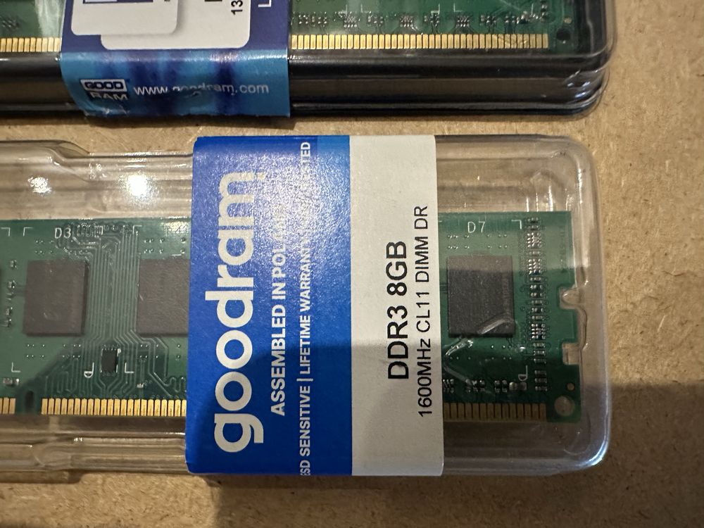 Ogloszenie Prywatne: Pamiec DDR3 Goodram 2x8gb