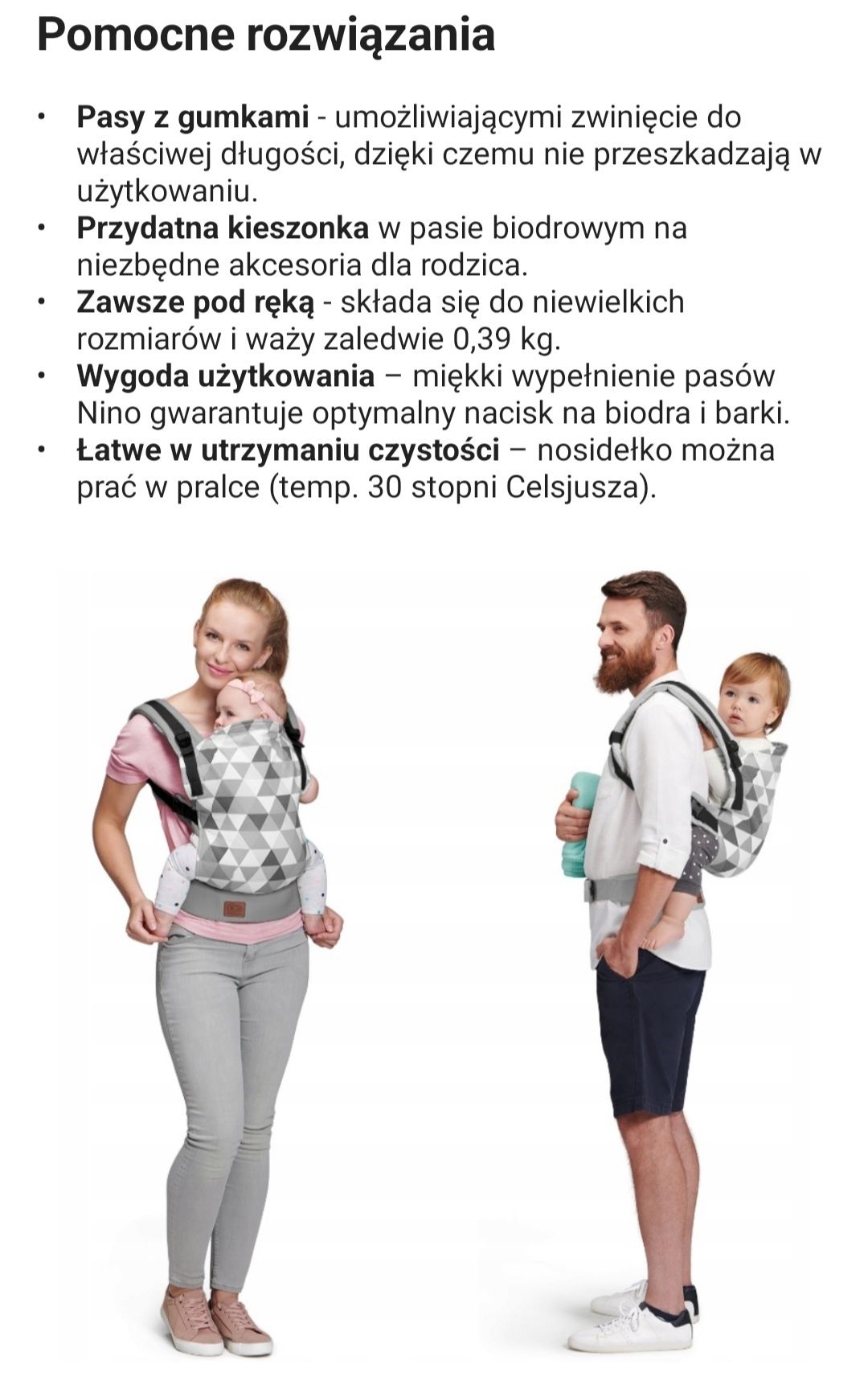 Nosidełko kinderkraft Nino